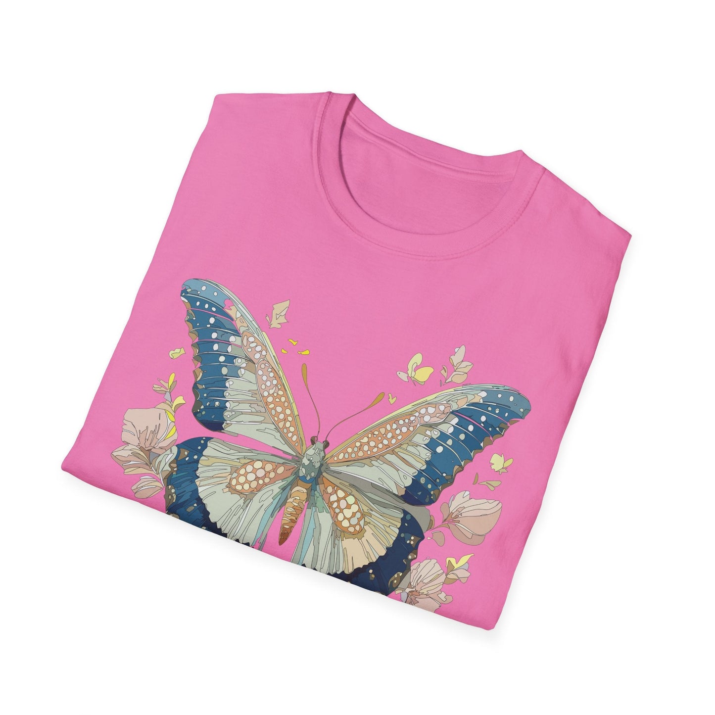 Butterfly Shirt Unisex T Shirt Monarch Butterfly Softstyle Gildan 100 Cotton Tee
