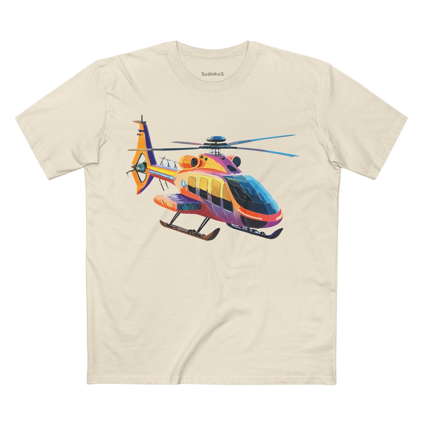 Chopper Graphic Unisex 100 Cotton Staple Tee 17