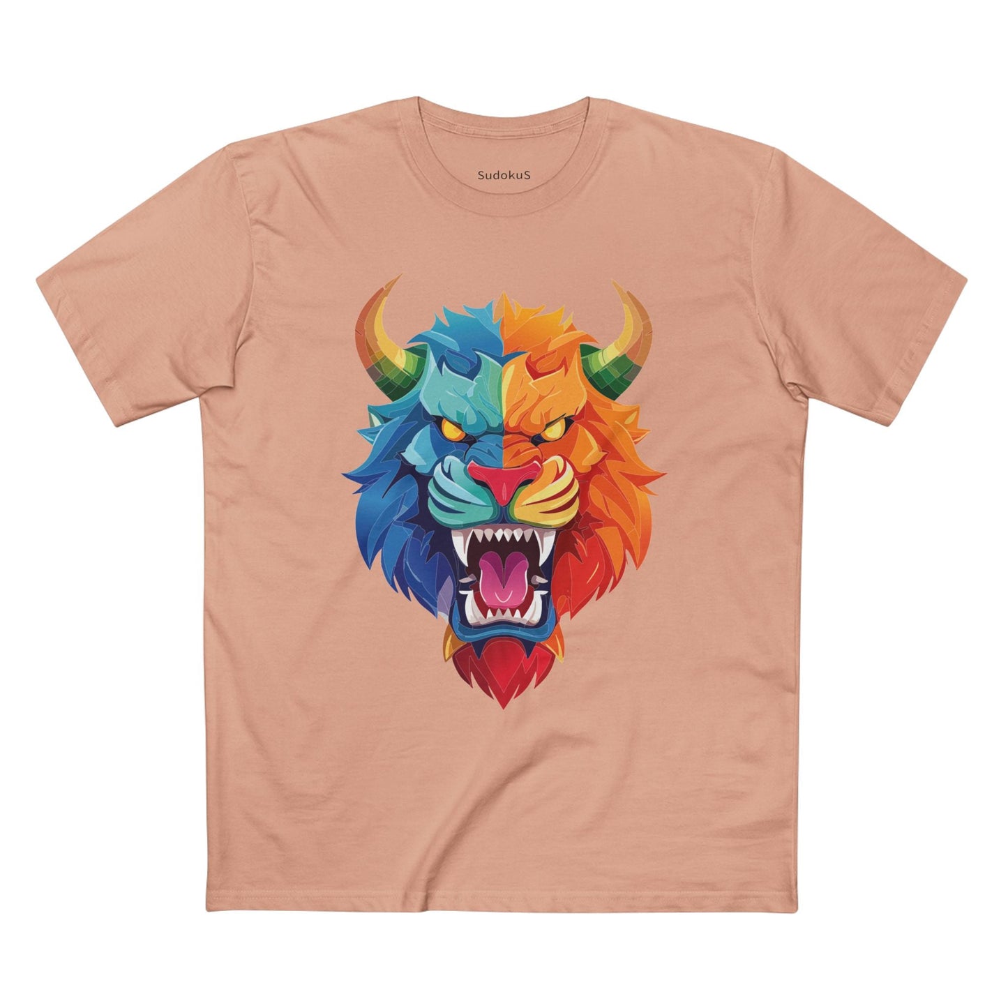 Cartoon Monsters Graphic Unisex 100 Cotton Staple Tee 17