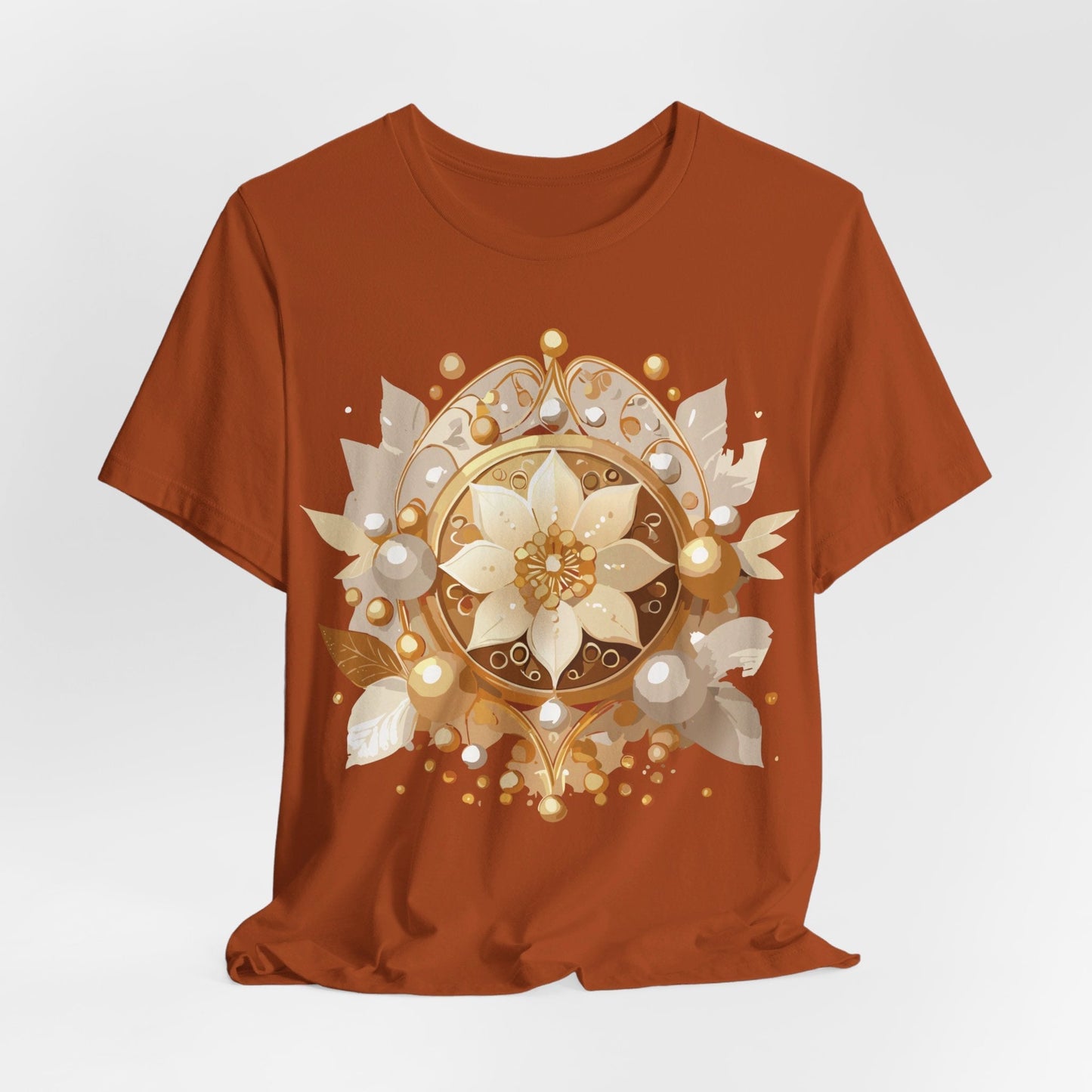 Jewelry Graphic Unisex 100 Cotton Vintage Treasure Art T-Shirt 47