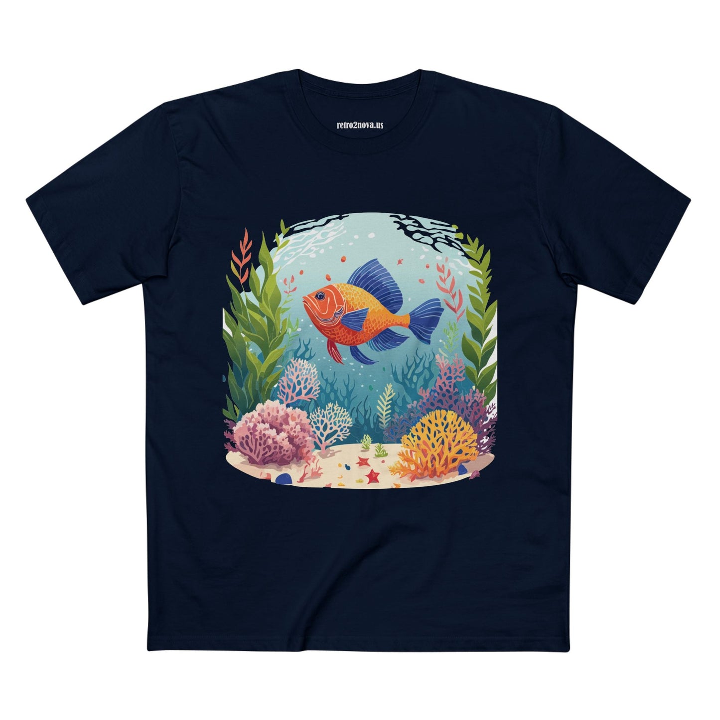 Ocean Shirt Ocean Pacific OP 10 Unisex Premium Cotton Art Tee Retro Inspired Design