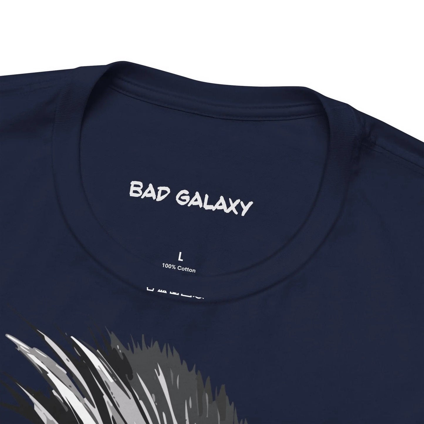 Punk Rock Tee Shirt From Bad Galaxy Made To Order 100 Percent Cotton USA Eco Friendly Inks