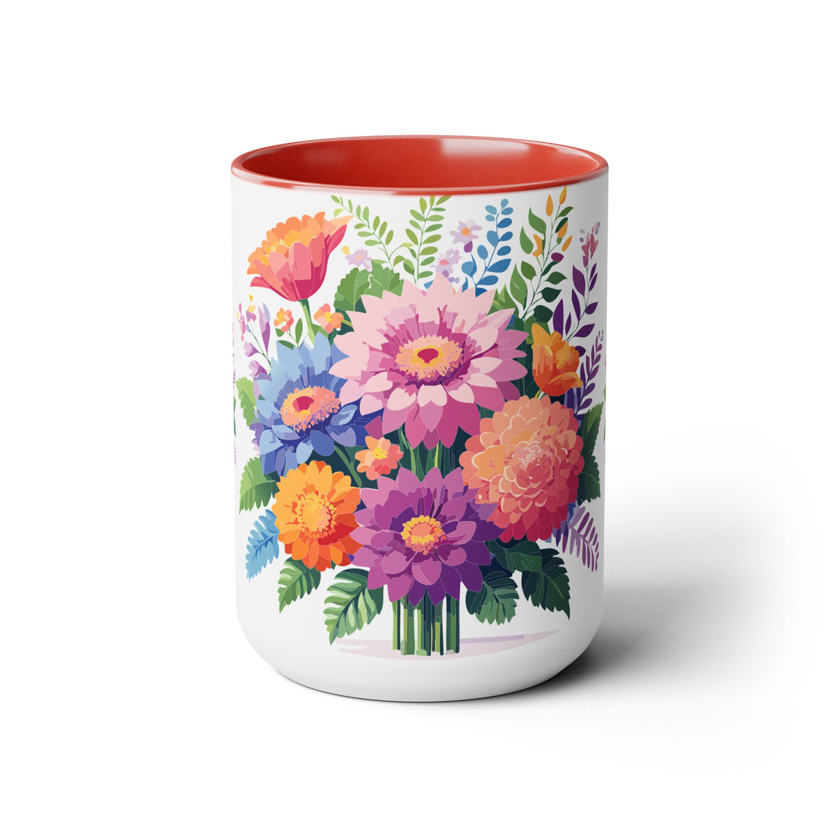 Floral Mug, Floral Cup