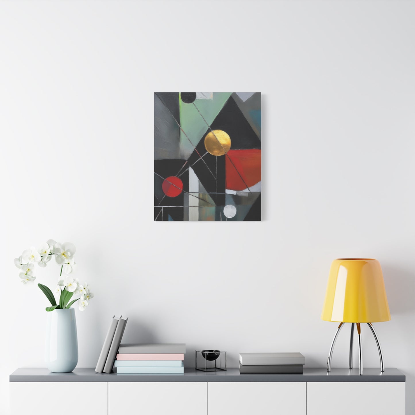Abstract Oil Painting Print Canvas 20x24,20x30,24x30 24x32,24x36,30x40 32x48,36x48,40x60 Pine-Wood Inner Frame ABS-159