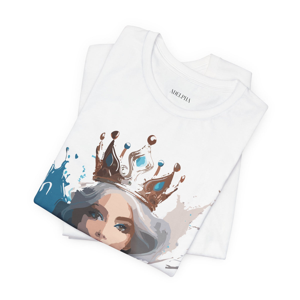 Queen Graphic Unisex Cotton Bella+Canvas Tee with Art Design m181