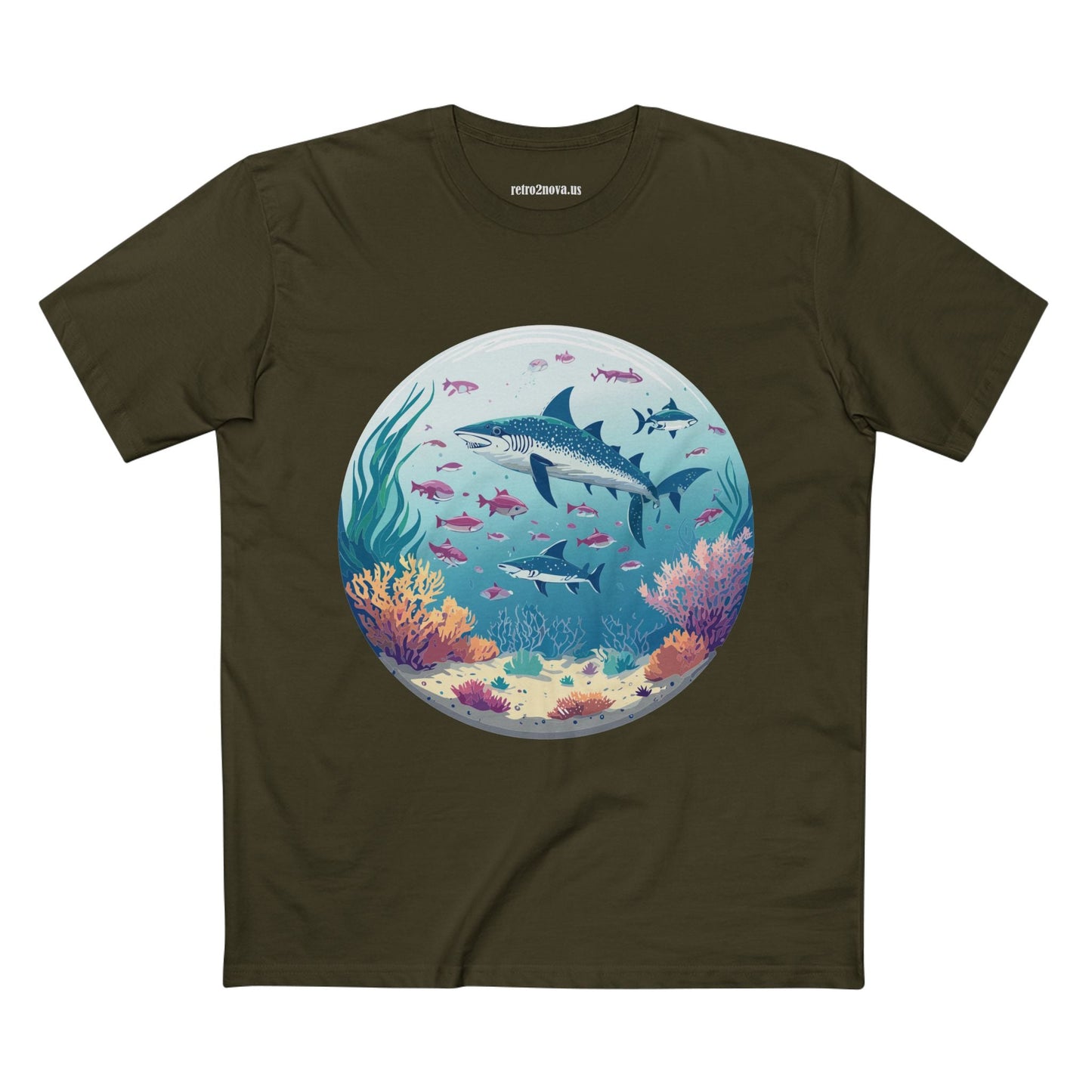 Ocean Shirt Ocean Pacific OP19 Unisex Premium Cotton Tee With Original Art Design