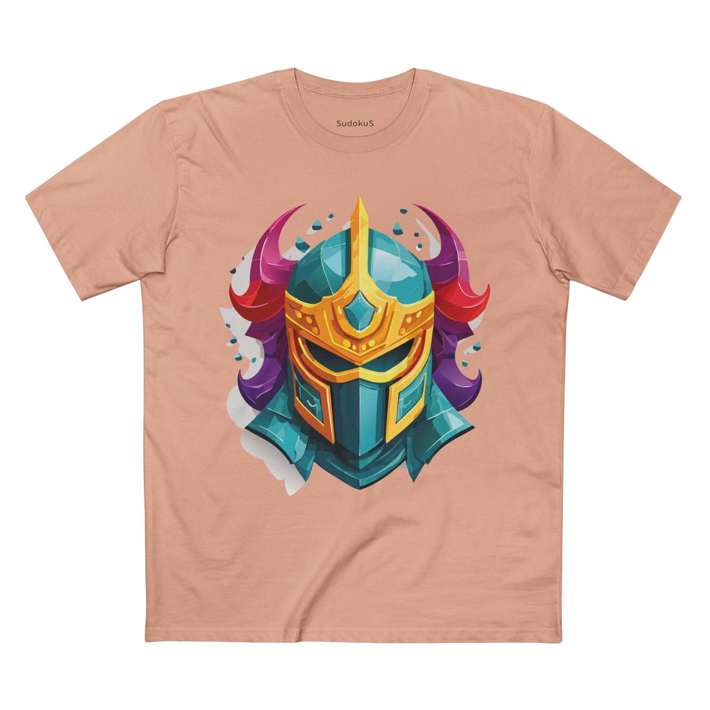 Mask Graphic Unisex 100 Cotton Staple Tee 17