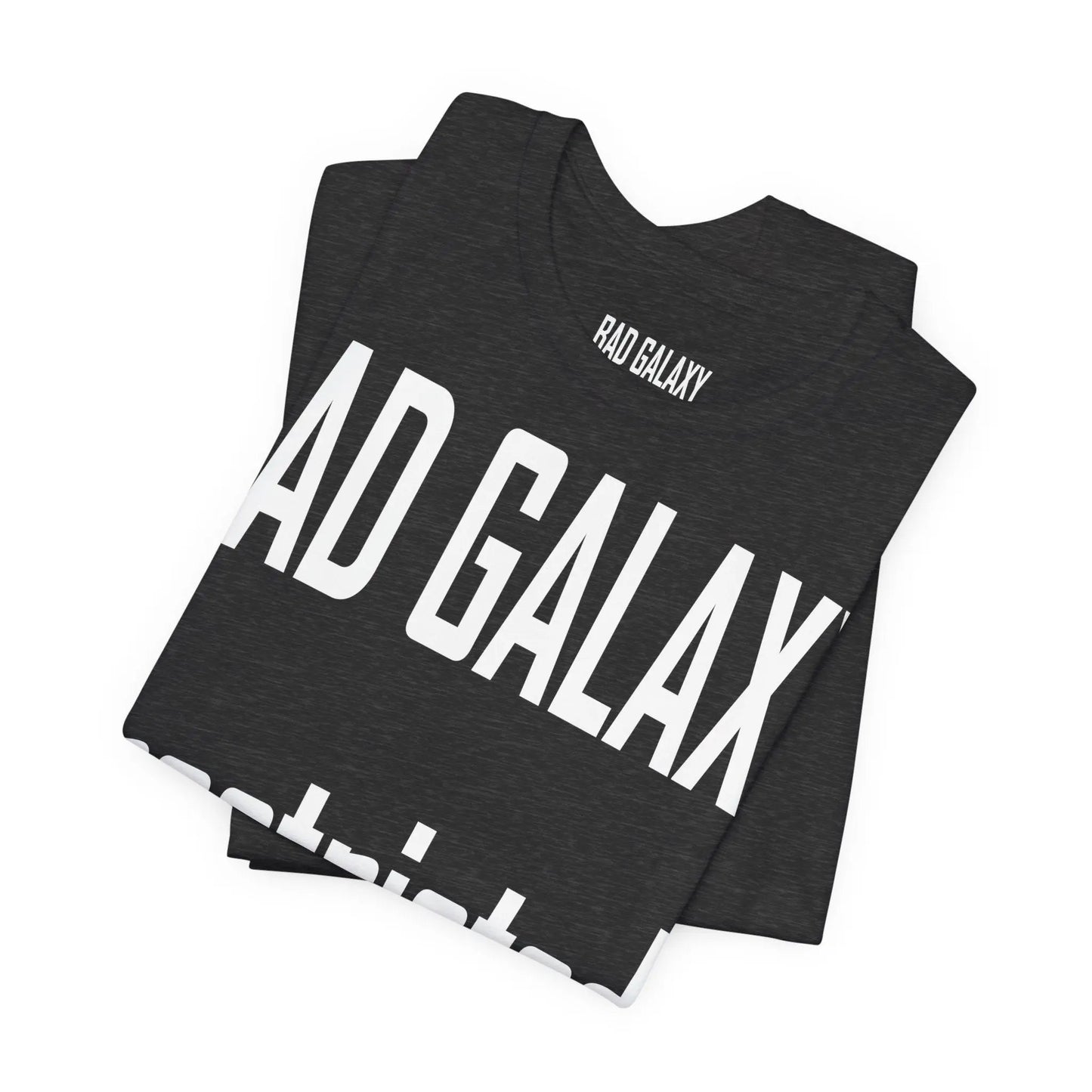 Bad Galaxy Tee Shirt With Red Stamp Made To Order Lightweight 100 Percent Cotton Free Shipping