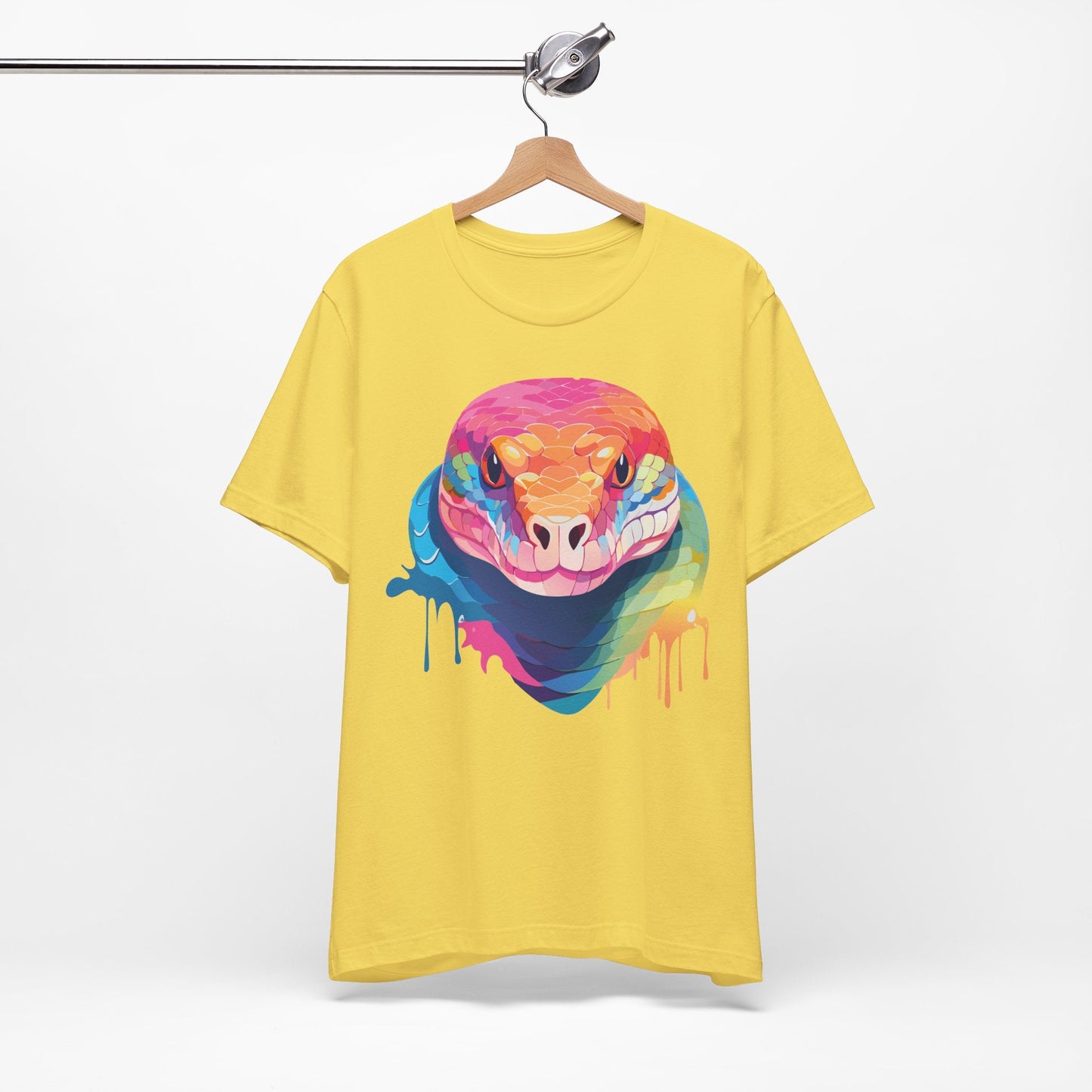Unisex Animal Shirt With Art Design Wild Animals Graphic Print Casual Short Sleeve Tee