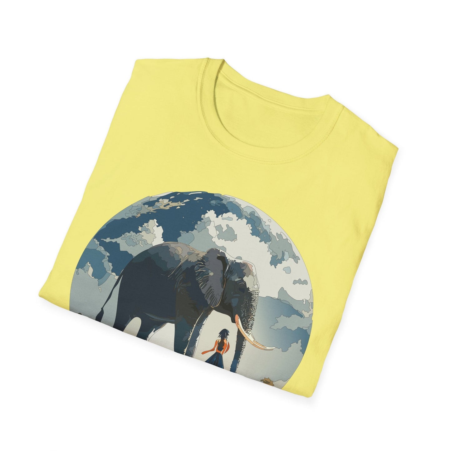 Womens Graphic T Shirt Art Design Tee Softstyle Gildan 64000 100 Percent Ring Spun Cotton