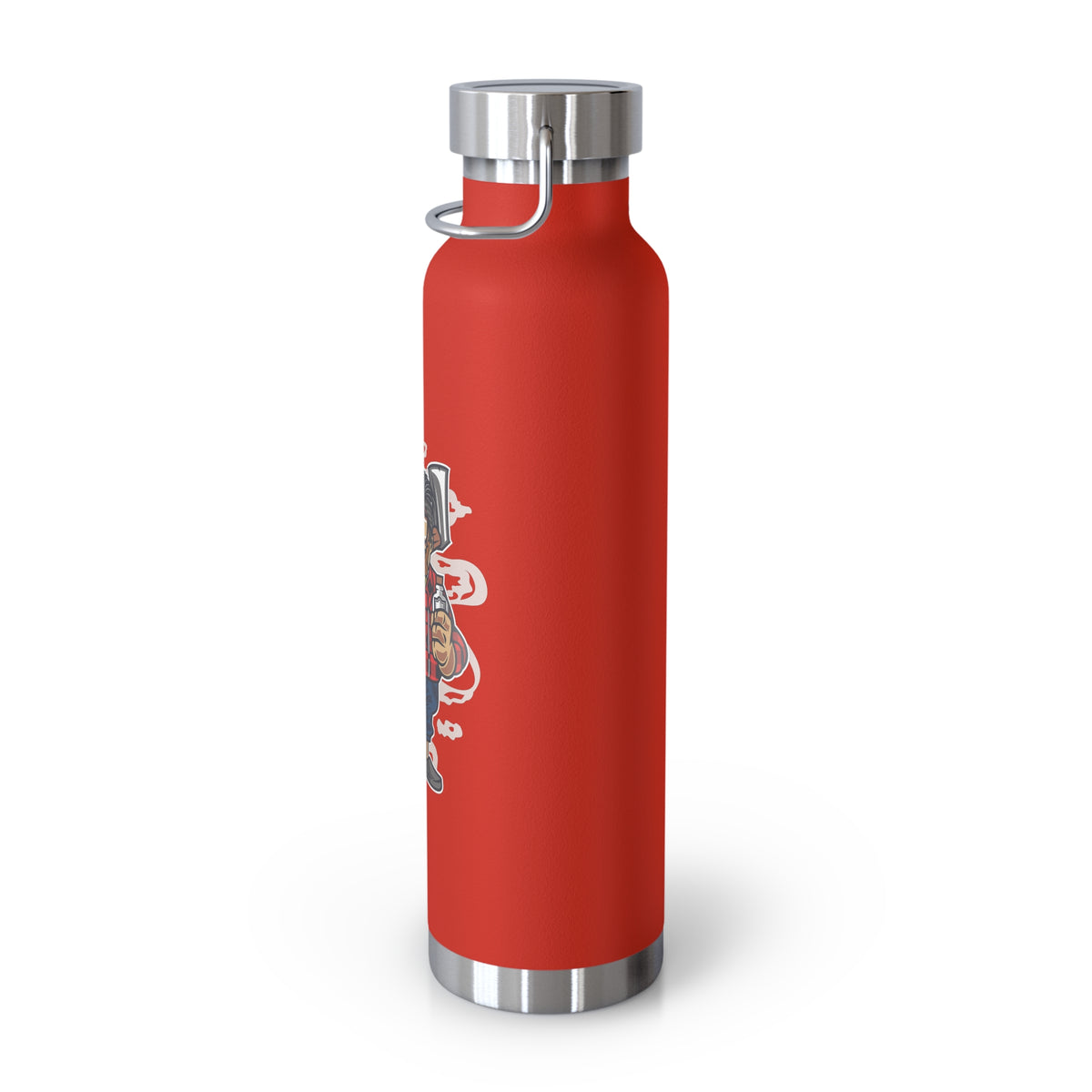 22oz Copper Insulated Water Bottle with Cartoon Design - CV104