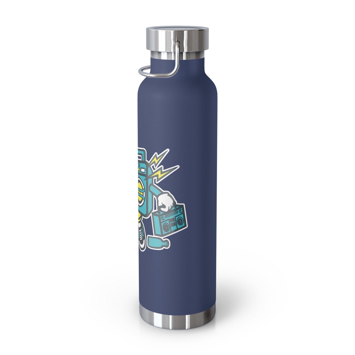 22oz Copper Insulated Water Bottle with Cartoon Design - CV6