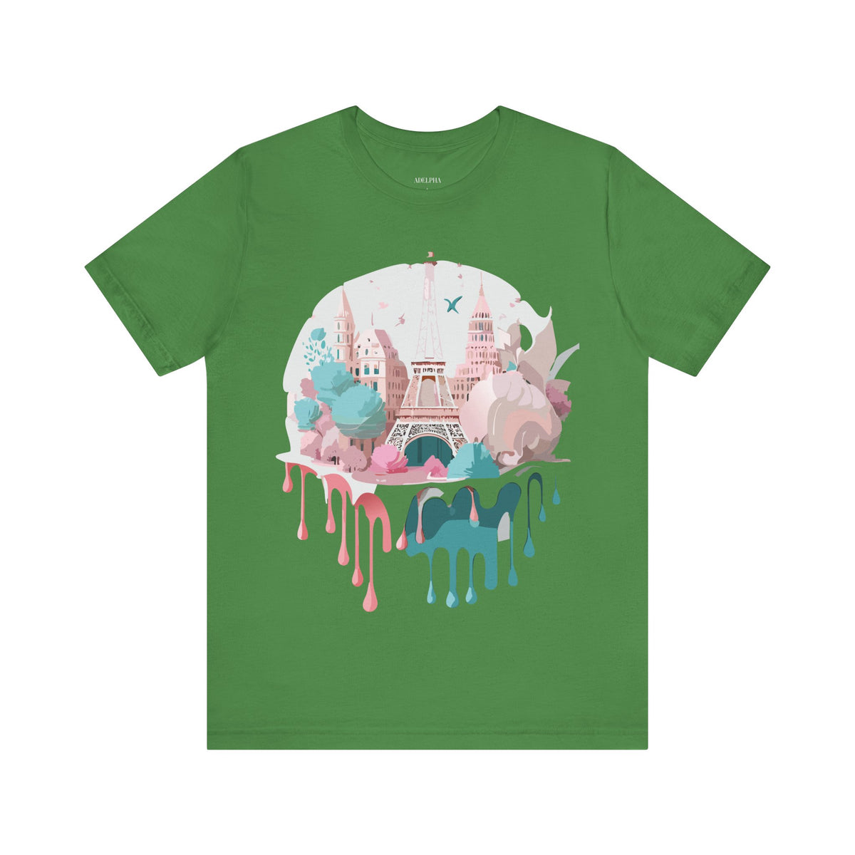 Unisex Cotton Bella+Canvas Tee with Paris