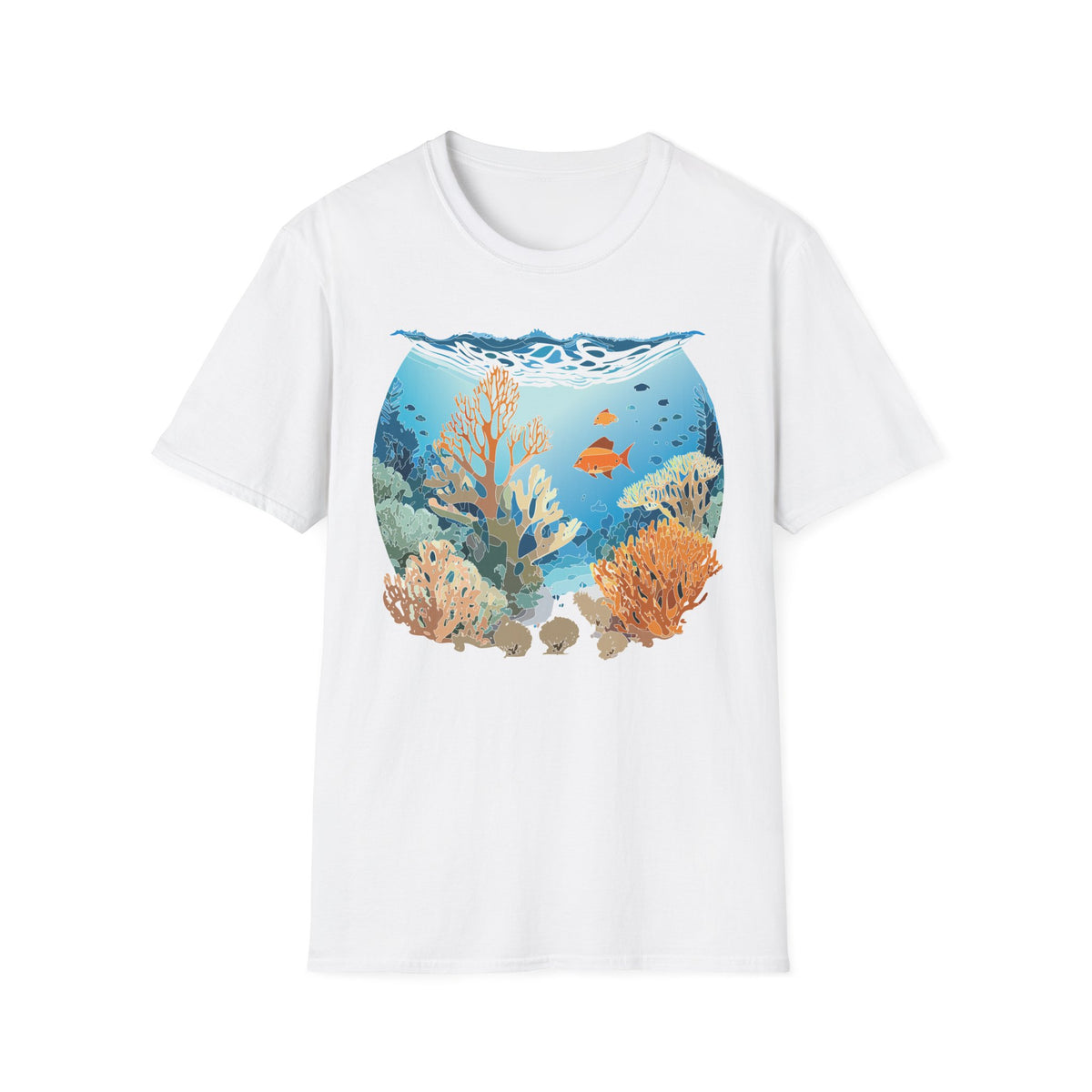 Ocean U boat Graphic Tee Gildan Unisex 100 Cotton Tee Shirt c35