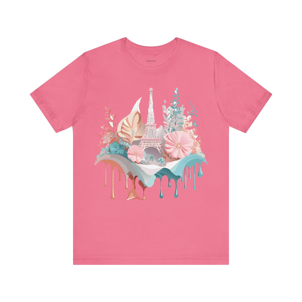 Unisex Cotton Bella+Canvas Tee with Paris