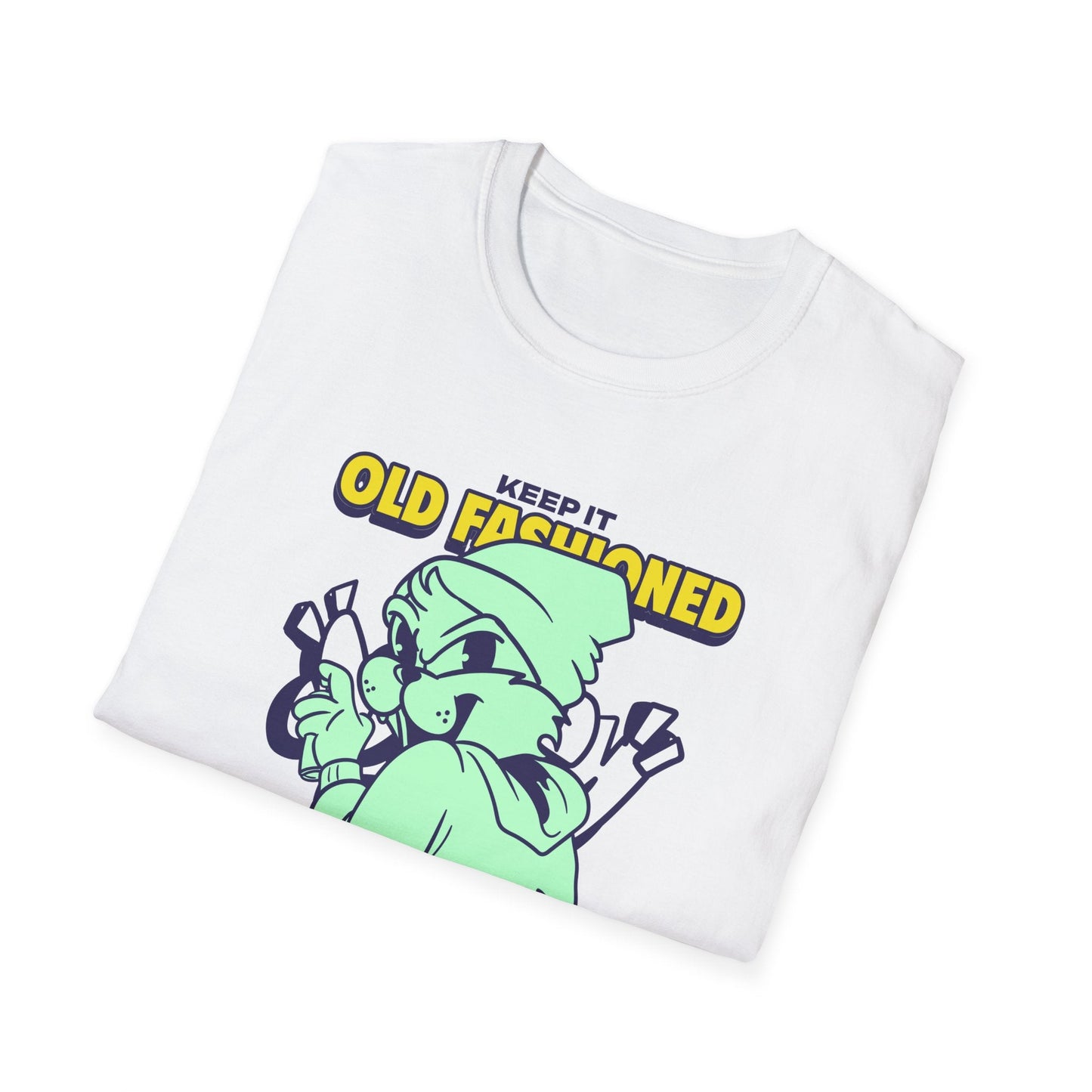 Funny Animals Tees Unisex T Shirt Gildan Softstyle 64000 100 Percent Ring Spun Cotton