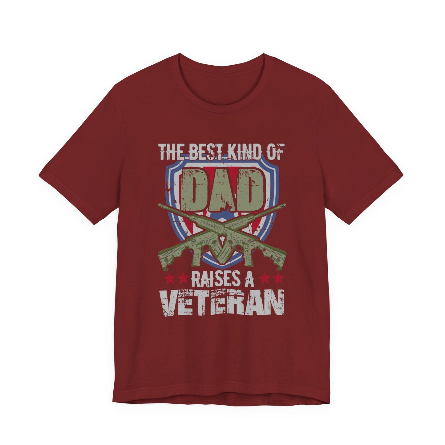 Army Veteran Patriotic Graphic Design Unisex Cotton T-Shirt v13
