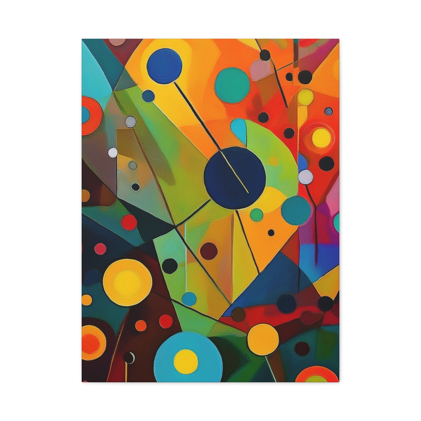 Abstract Oil Painting Print Canvas 20x24,20x30,24x30 24x32,24x36,30x40 32x48,36x48,40x60 Pine-Wood Inner Frame ABS-146