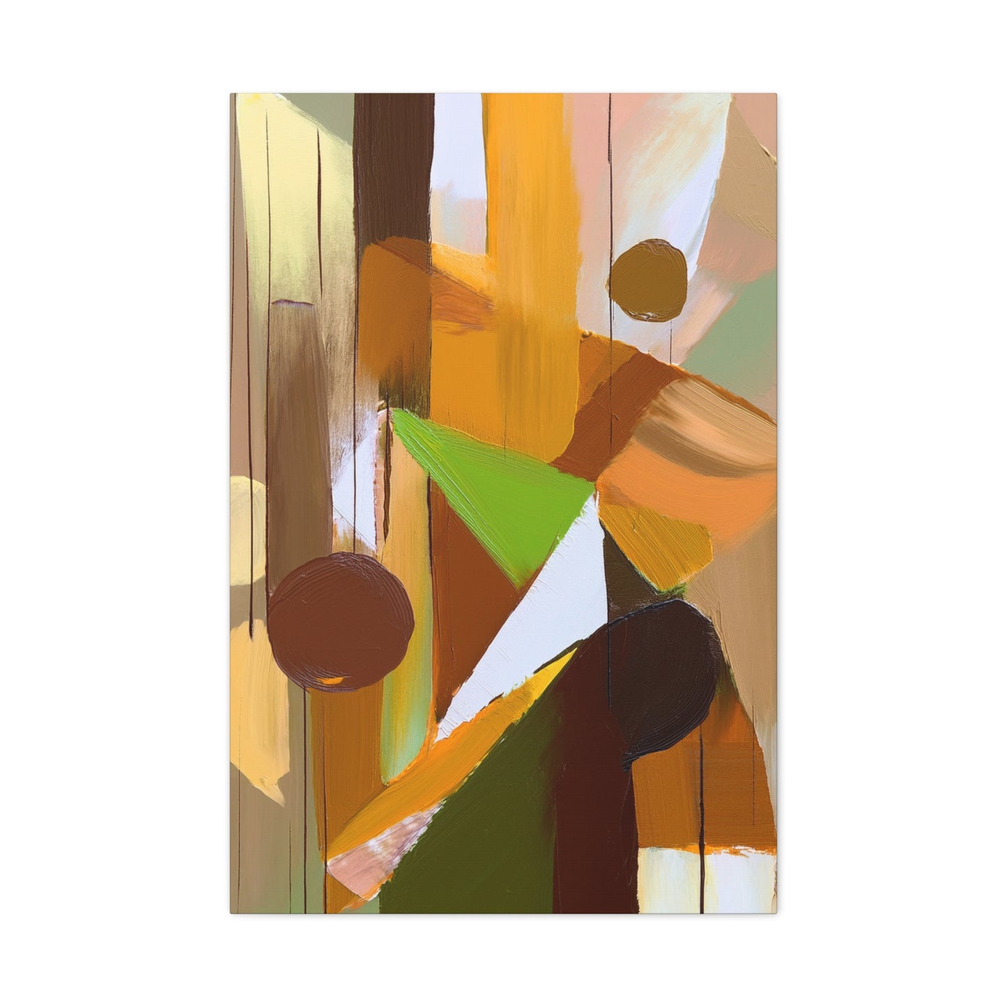 Abstract Geometric Painting Print Canvas 20x24,20x30,24x30 24x32,24x36,30x40 32x48,36x48,40x60 Pine-Wood Inner Frame ABS-57