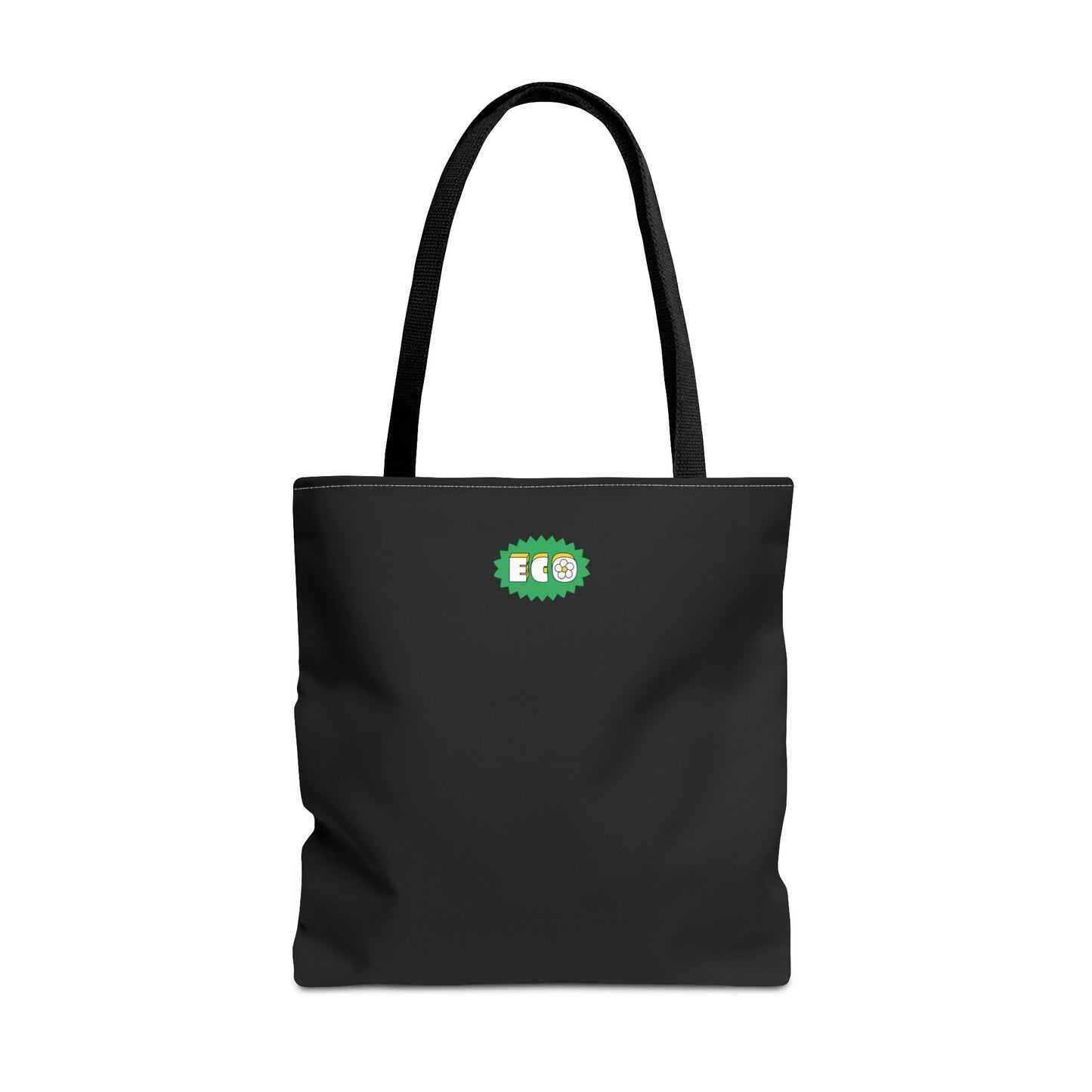 ECO BLACK COLOR CANVAS BAG HIGH-QUALITY 100% SPUN POLYESTER 3 SIZES BAG-E3