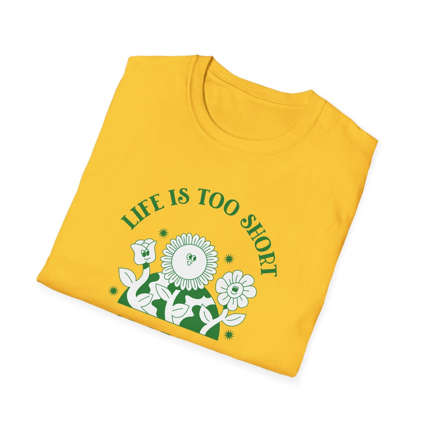 Positive Slogan T Shirts With Positive Words Tee Shirt Good Quotes Unisex Gildan Softstyle 64000 100 Percent Cotton