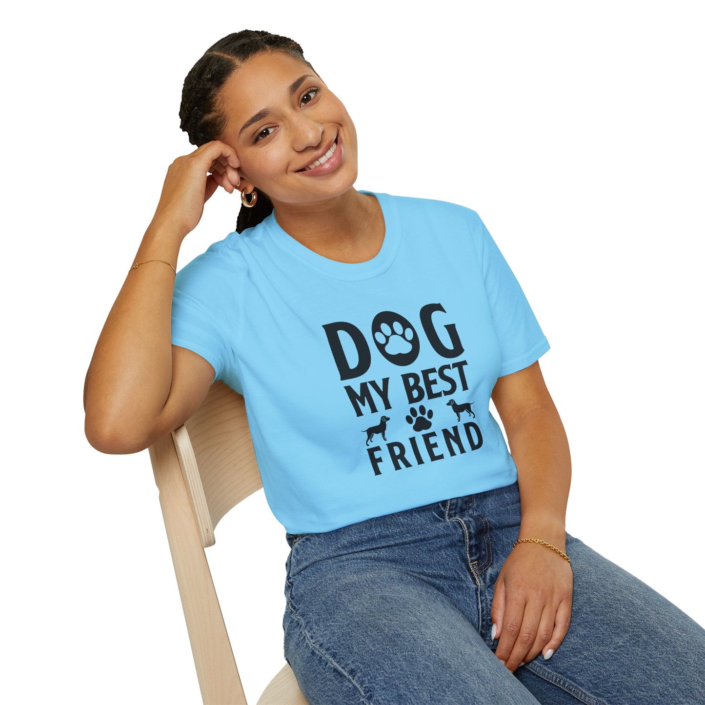 Dog Slogan T Shirts With Funny Quotes Tee Shirt Unisex Gildan Softstyle 64000 100 Percent Cotton