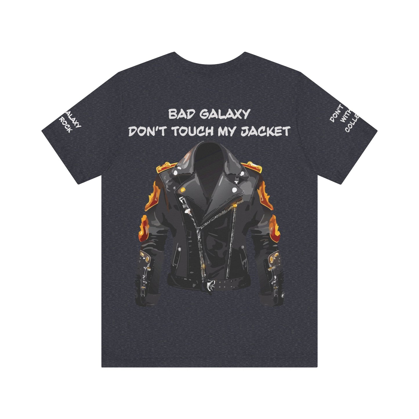Punk Rock Tee Shirt From Bad Galaxy Made To Order 100 Percent Cotton Eco Friendly Inks