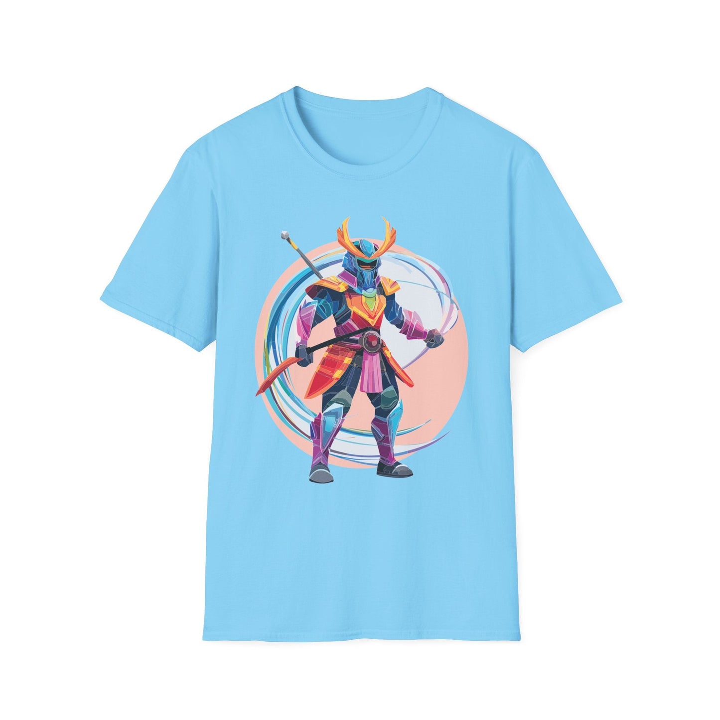 Samurai Shirt Unisex Softstyle T Shirt Gildan 64000 Ring Spun Cotton Tee For Everyday Comfort