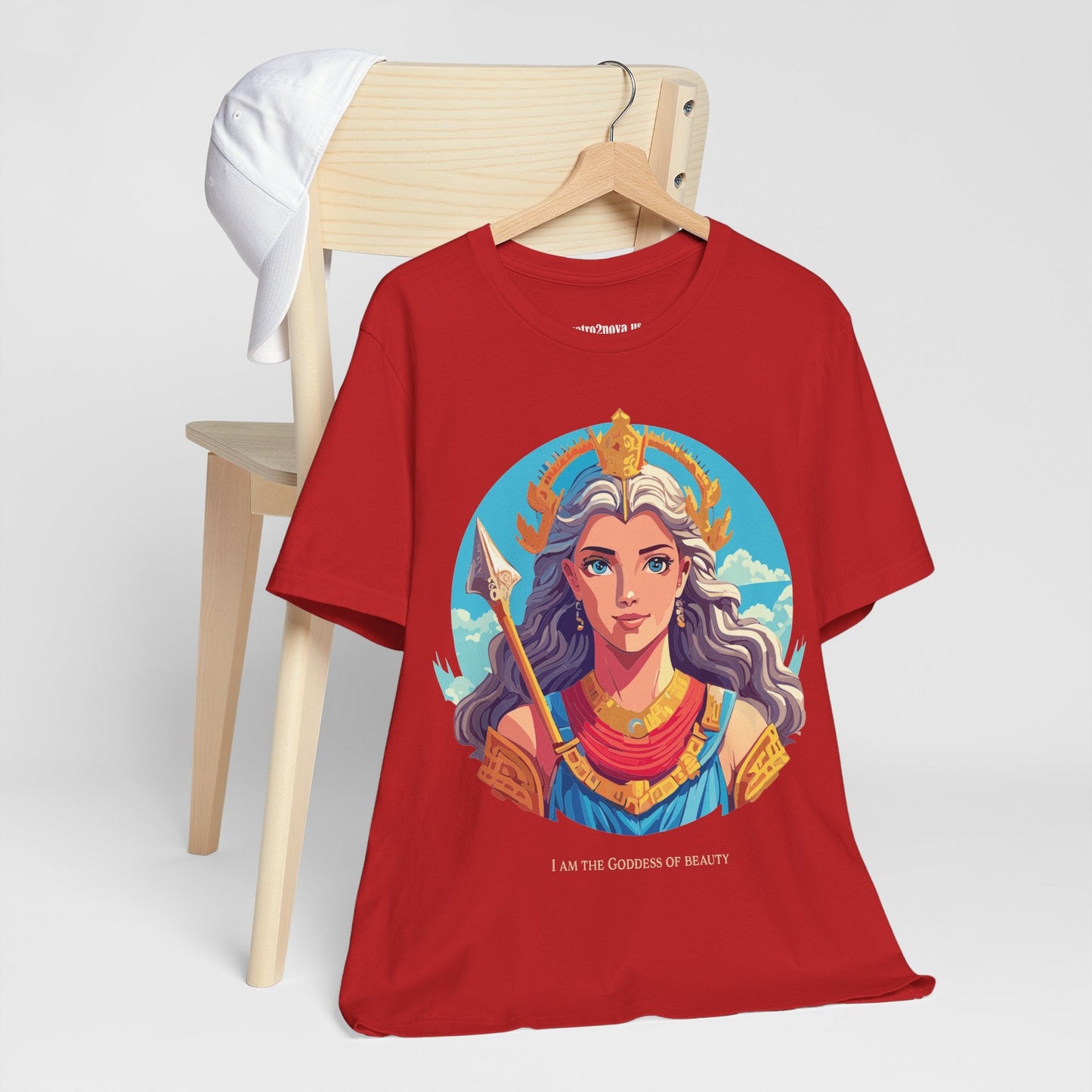 Graphic Cotton Unisex Jersey Short Sleeve T Shirt With Retro2Nova Artwork And Vintage Inspired