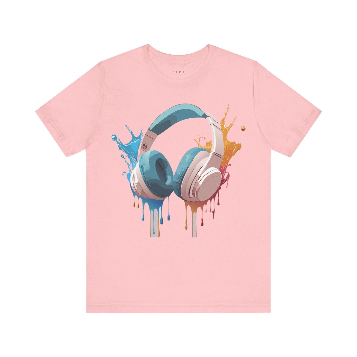 Music Graphic T Shirt Unisex Jersey Short Sleeve With Vintage Inspired Artwork Adelpha