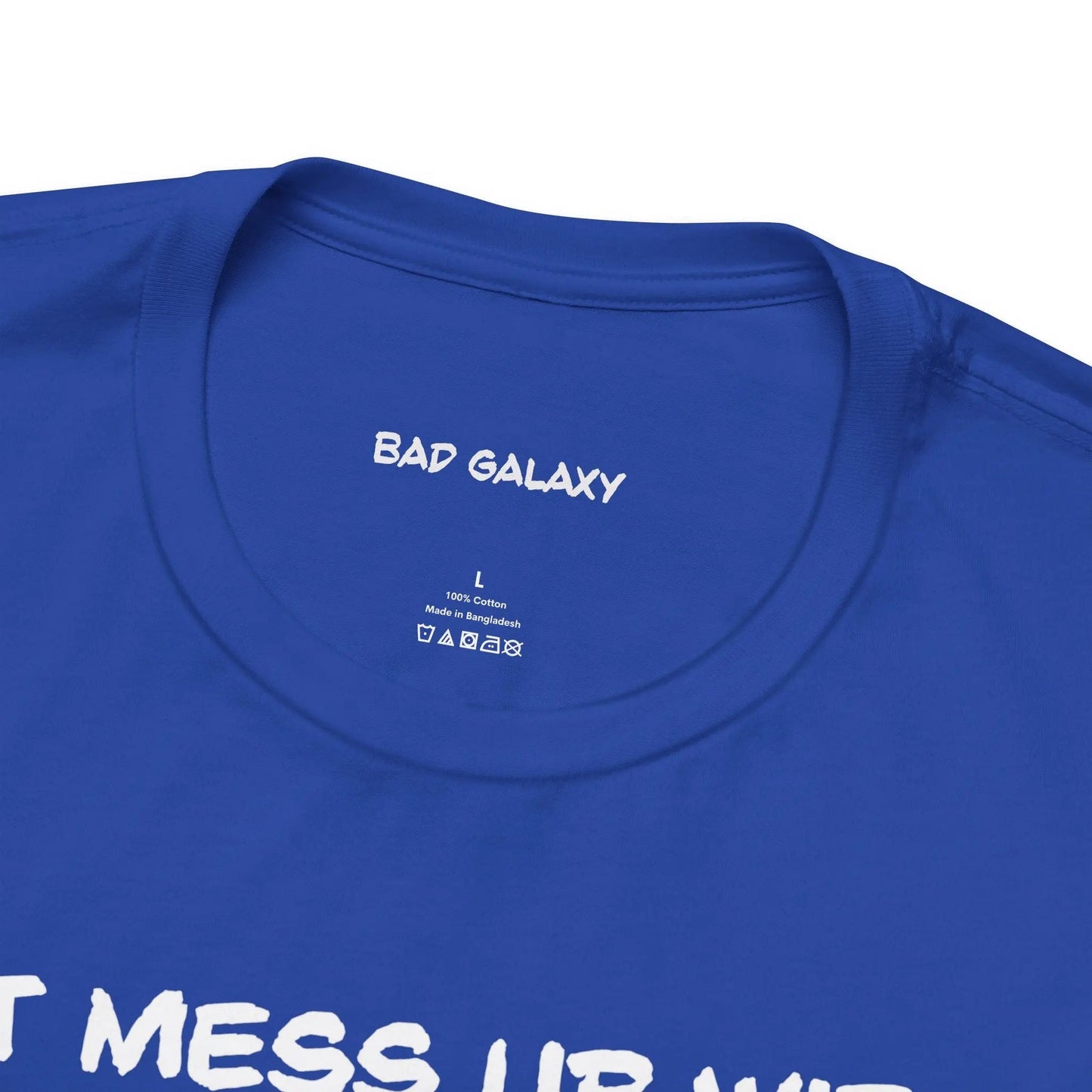 Bad Galaxy Animal T Shirt 100 Percent Cotton Eco Friendly Ink USA Printed Durable Stitching