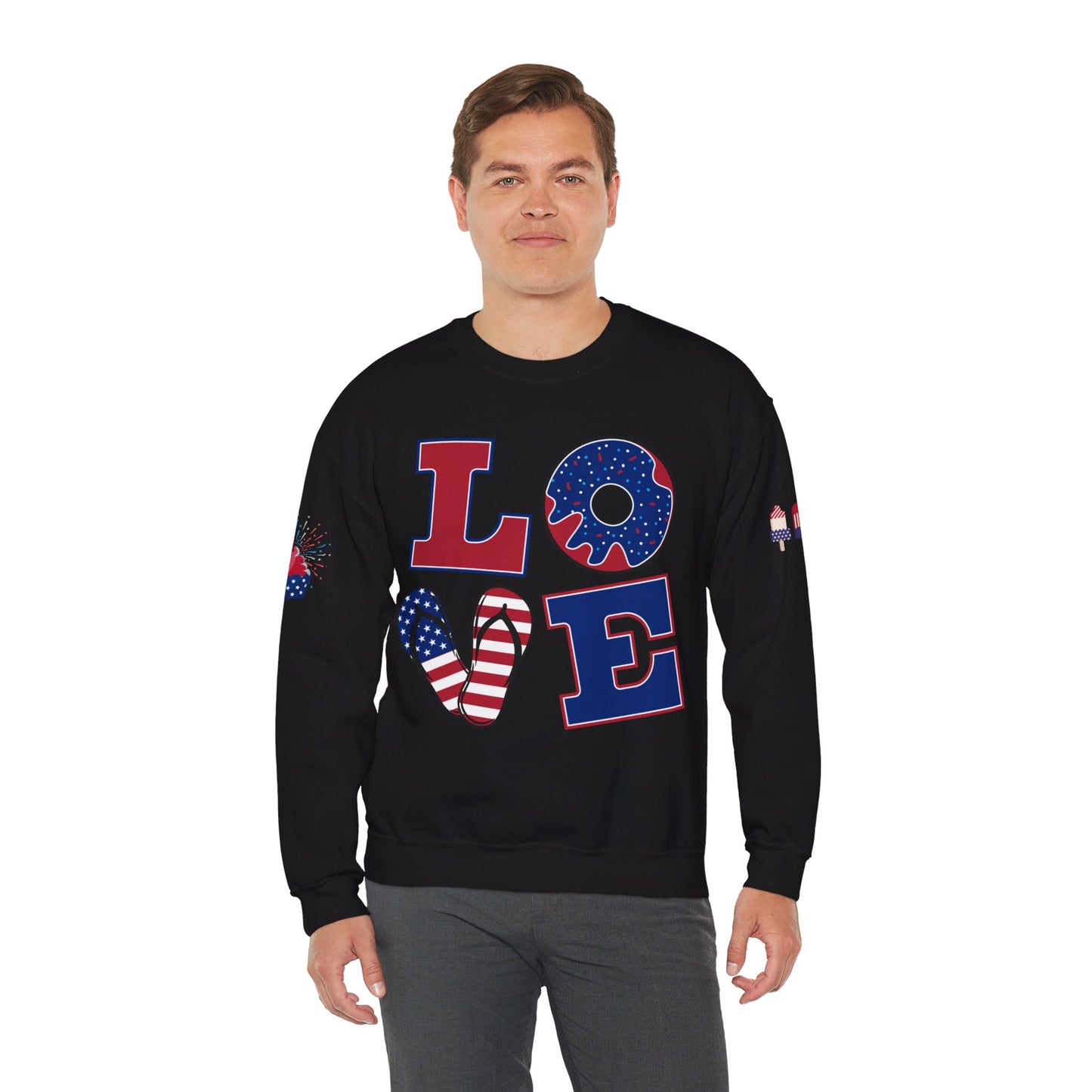 Unisex Heavy Blend Sweatshirt - LOVE