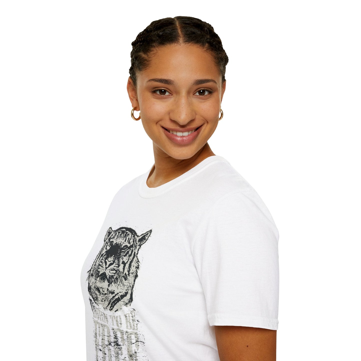 Art Design Shirt With Graphic Art Unisex Softstyle Tee 100 Percent Ring Spun Cotton