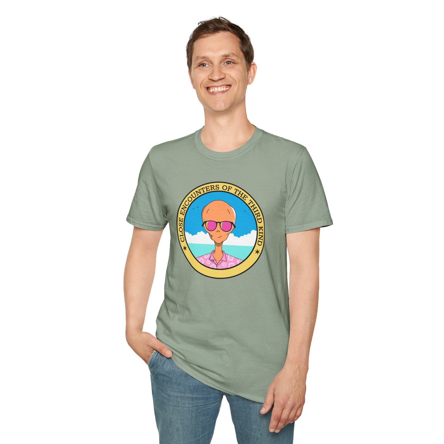 Funny T Shirts UFO Tees Funny Aliens Shirt  7