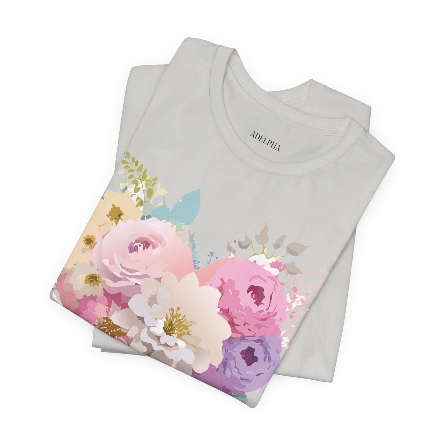 Valentine Graphic Tee Unisex Short Sleeve Shirt With Adelpha Vintage Artwork Design