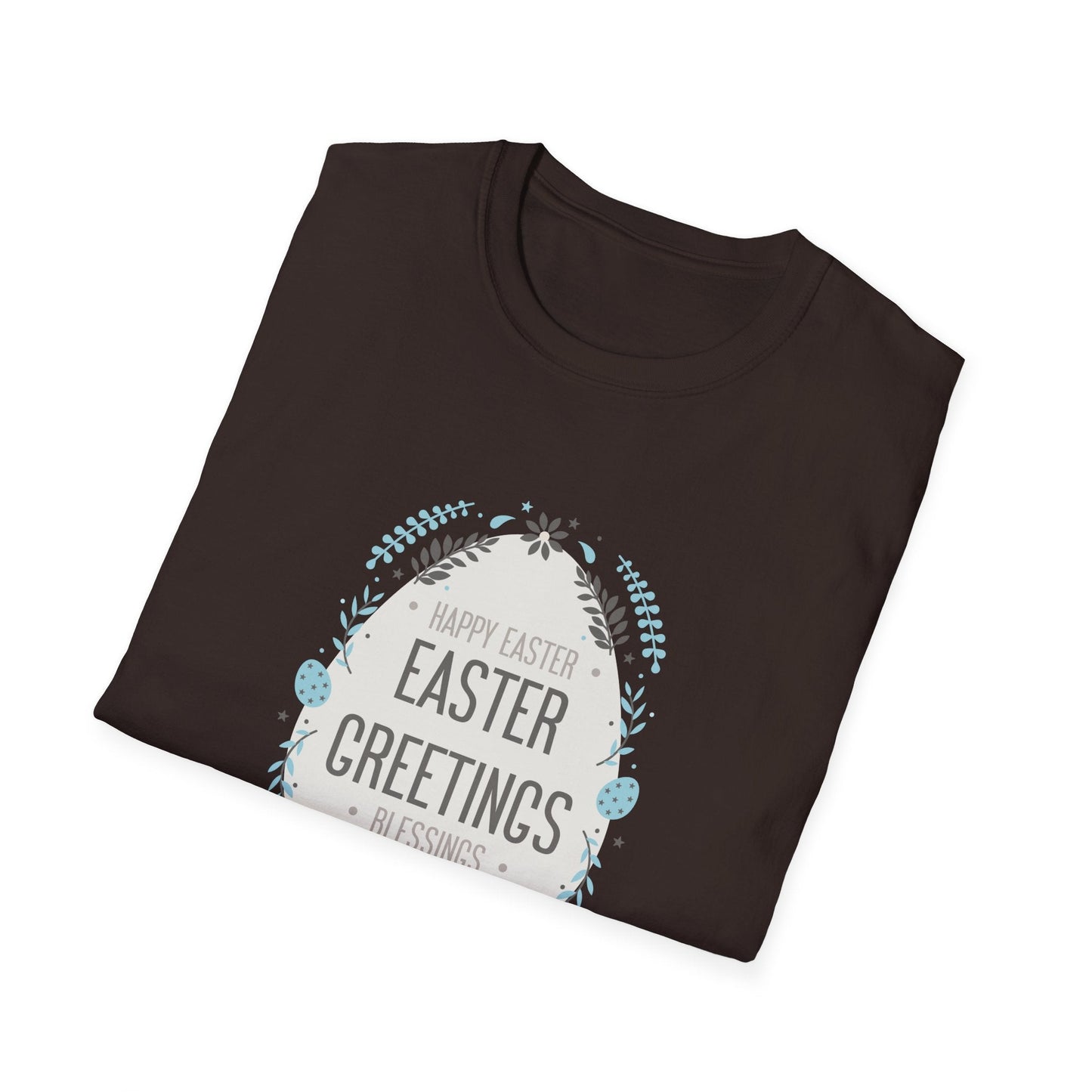 Gildan Easter Unisex Softstyle 64000 T Shirt With Easter Print Design Short Sleeve Tee Edition