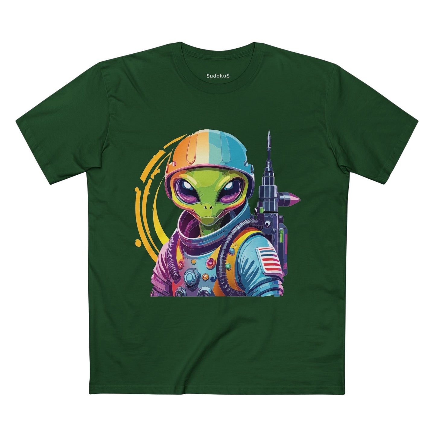 Aliens Graphic Unisex 100 Cotton Staple Tee 60