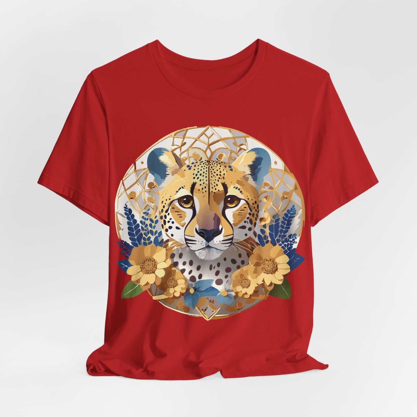 Medallion Shirt Unisex Graphic Tee With Vintage Inspired Adelpha Artwork Short Sleeve Jersey