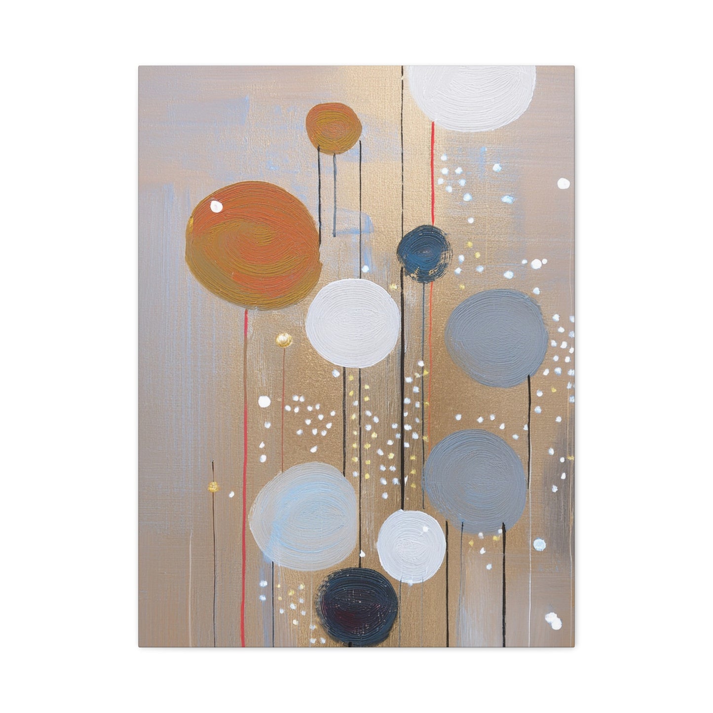 Abstract Oil Painting Print Canvas 20x24,20x30,24x30 24x32,24x36,30x40 32x48,36x48,40x60 Pine-Wood Inner Frame ABS-104