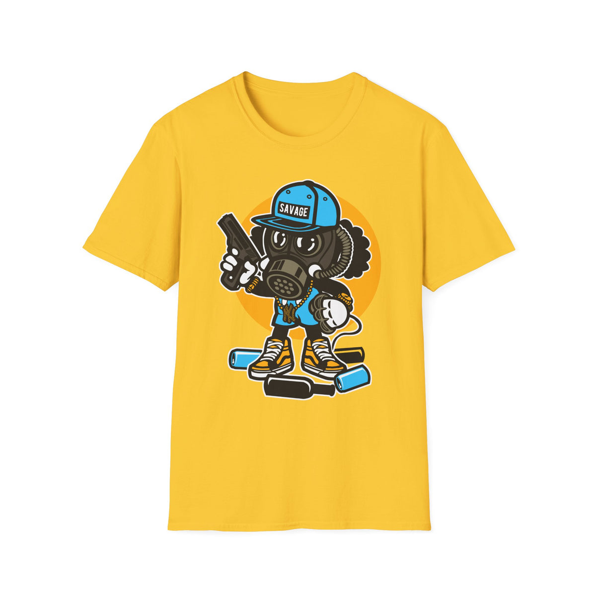 Funny Cartoon Animation Graphic Unixes Gildan Cotton Tee Shirt 702