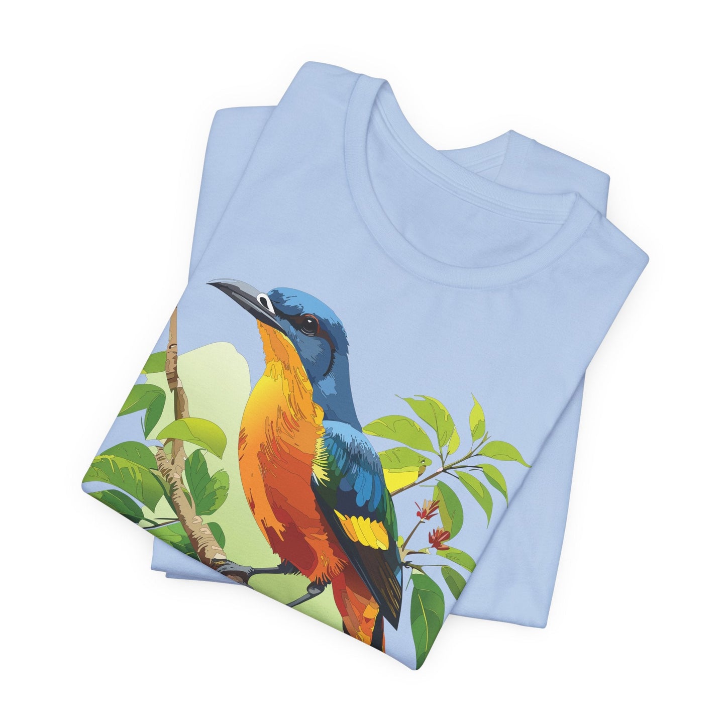 Unisex Animal Design Tee Shirt With Wildlife Graphics For Casual Everyday Wear And Comfort