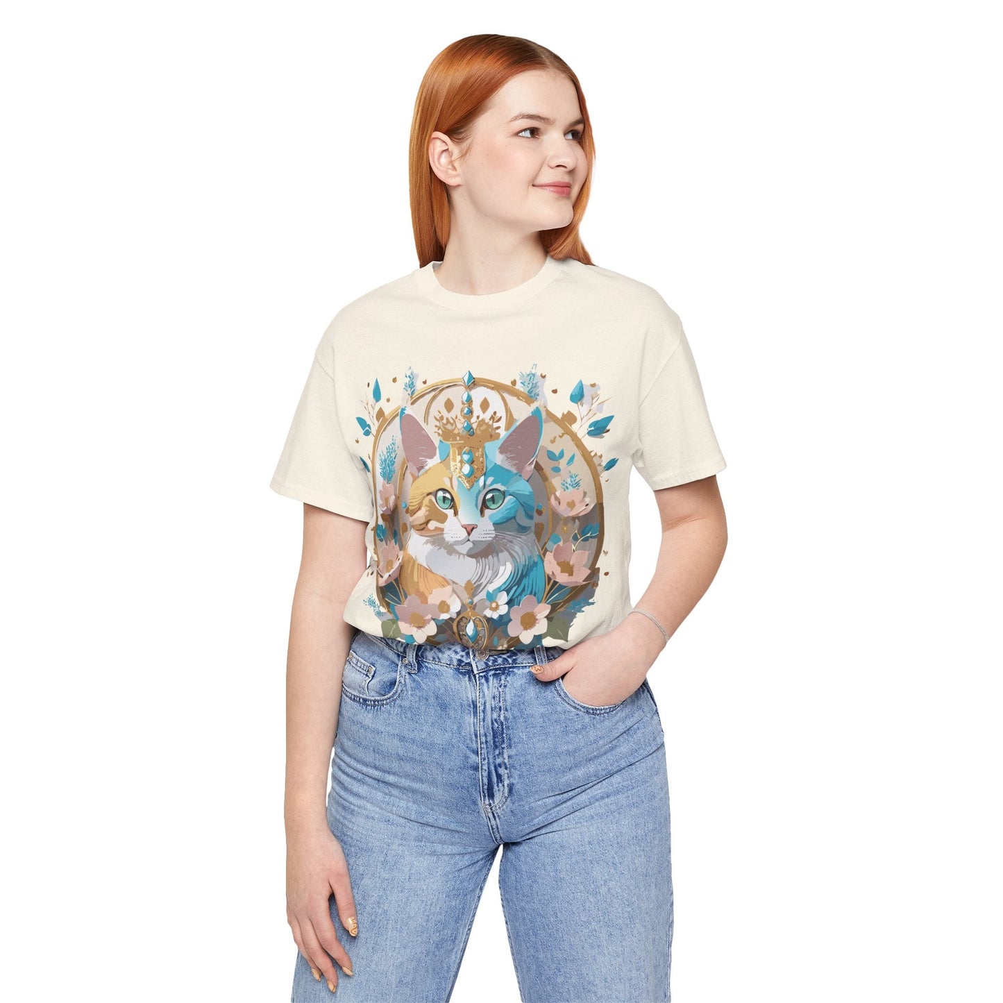 Adelpha Medallion Graphic Tee Unisex Short Sleeve Vintage Inspired Original Art Design