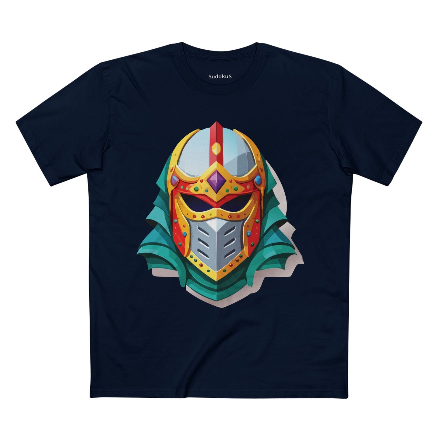 Mask Graphic Unisex 100 Cotton Staple Tee 16