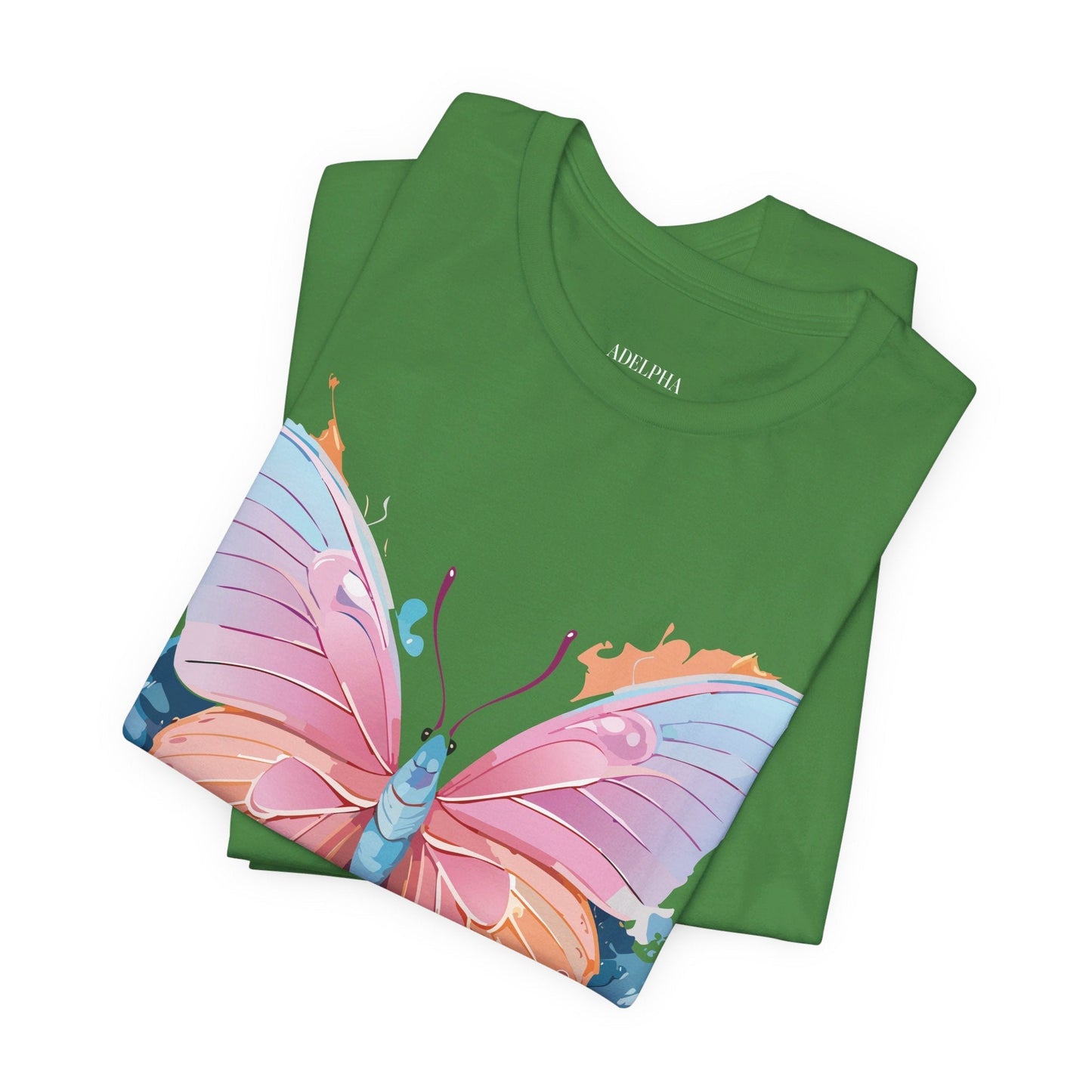 Butterfly Graphic Unisex 100 Cotton Lightweight Vintage Design Jersey Tee 88
