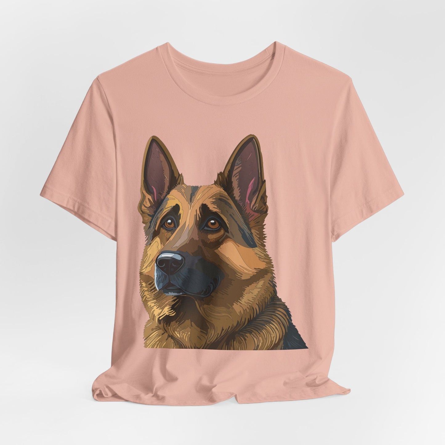 Unisex Animal Shirt With Art Design Tee Wild Animals Print Short Sleeve Comfort Tee