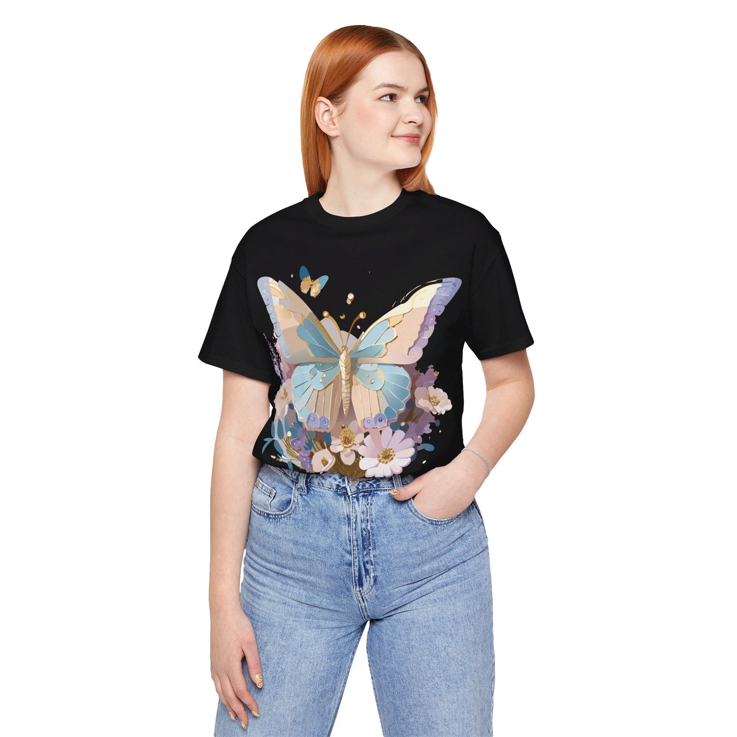 Adelpha Butterfly Graphic Tee Unisex Jersey Short Sleeve Shirt