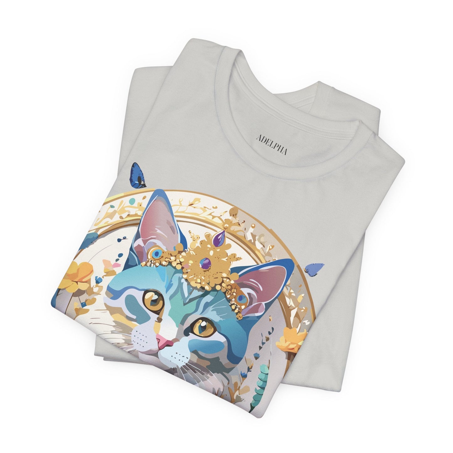 Unisex Graphic Tee With Adelpha Artwork Vintage Inspired Short Sleeve Jersey Shirt