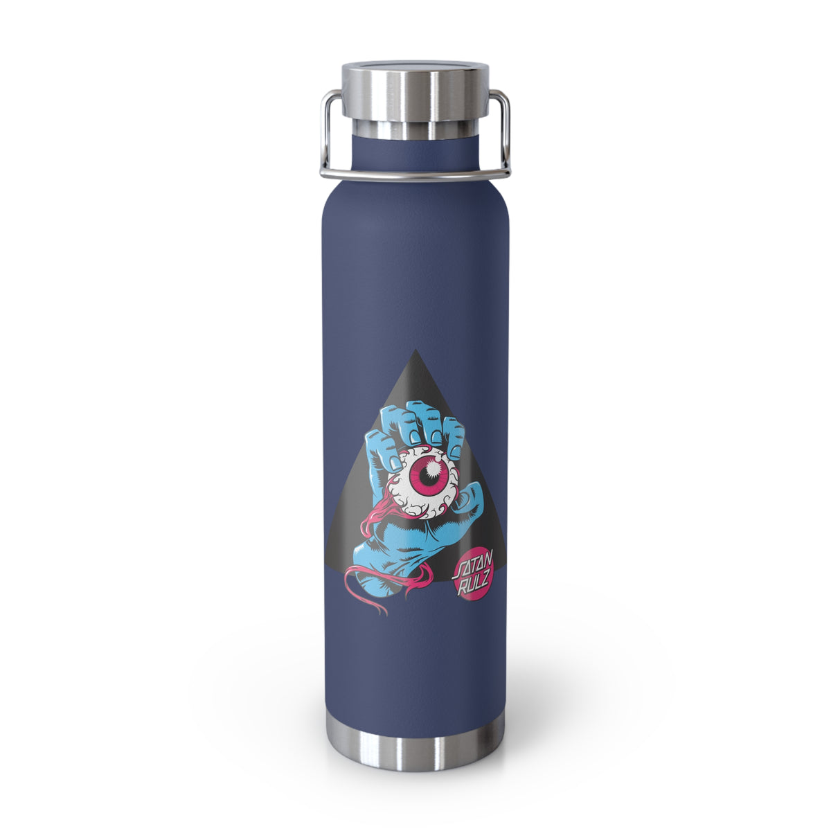 22oz Copper Insulated Water Bottle with Cartoon Design - CV61