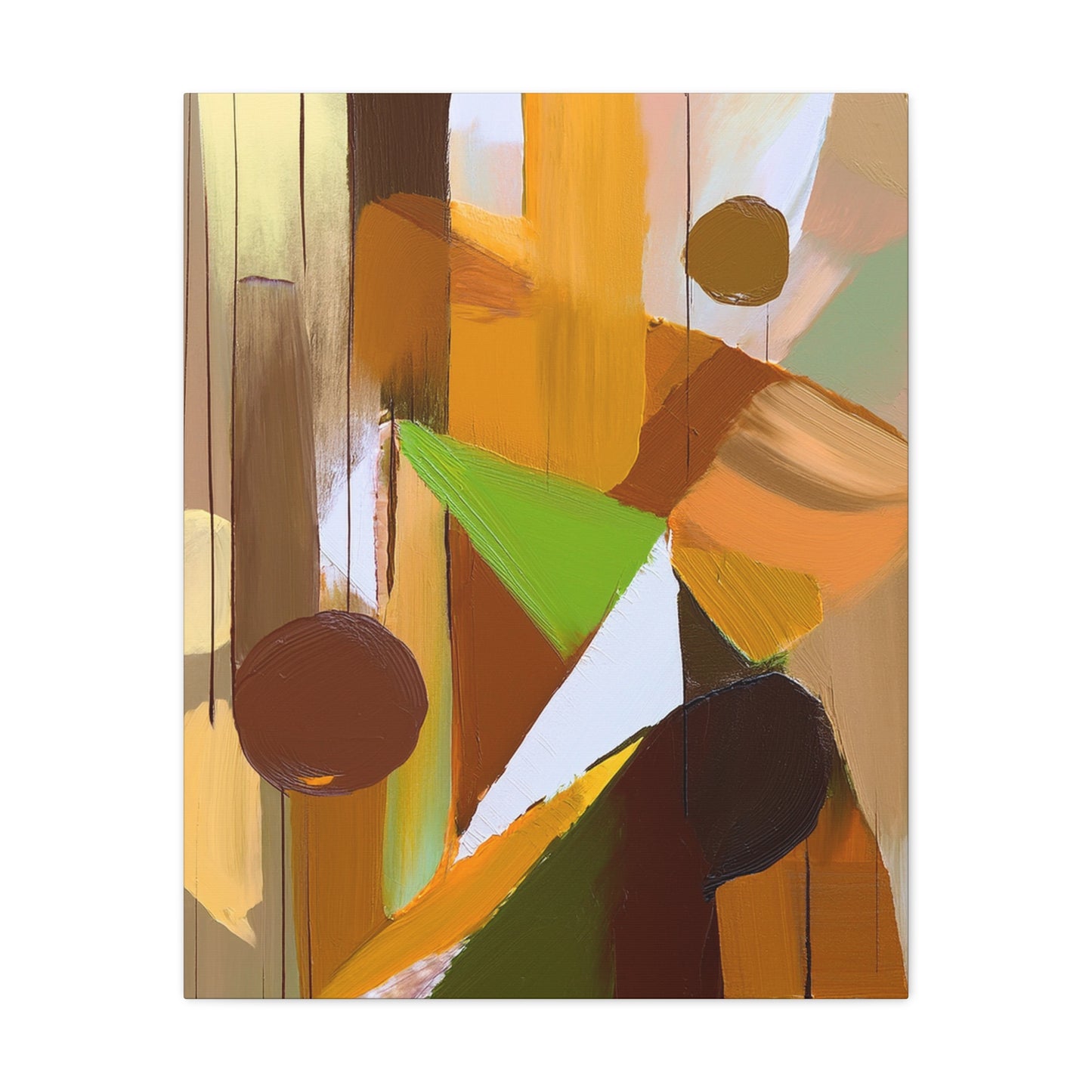 Abstract Geometric Painting Print Canvas 20x24,20x30,24x30 24x32,24x36,30x40 32x48,36x48,40x60 Pine-Wood Inner Frame ABS-57