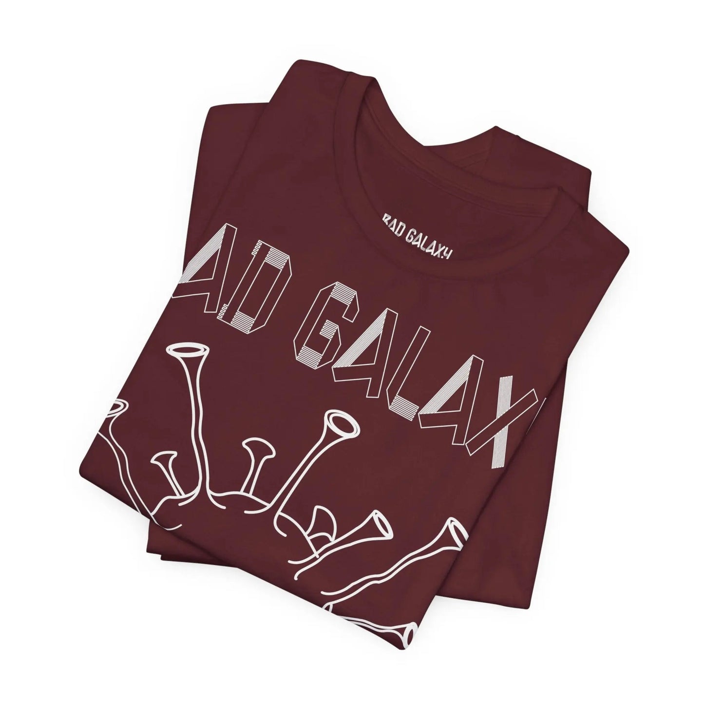 Tee Shirt With Alien From Bad Galaxy 100 Percent Cotton Eco Friendly Inks Made In USA